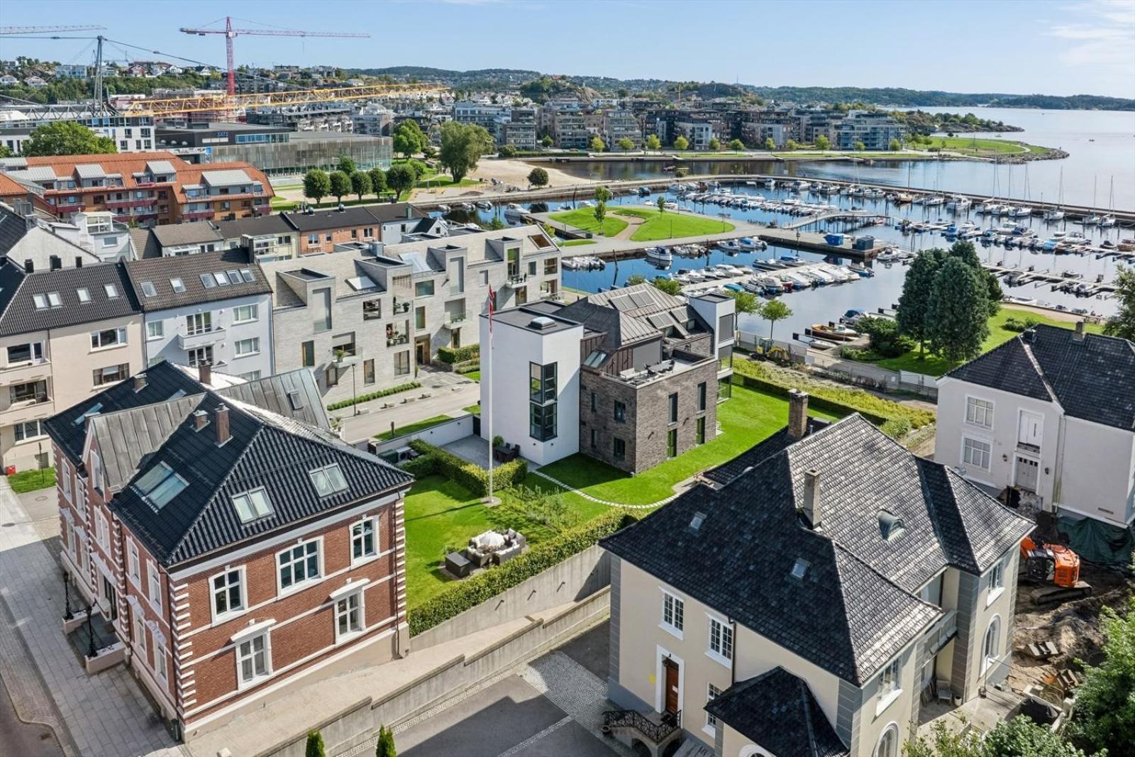 Апартаменти Kristiansand, Bystranda 59M2, 2 Soverom, 6 Senger Екстер'єр фото